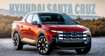 Bán tải lai crossover Hyundai Santa Cruz hé lộ bản nâng cấp, mang nhiều đường nét của anh em Tucson