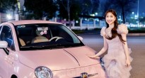 Săm soi 'hàng hiếm' Fiat 500 Hòa Minzy vừa tậu để kịp ăn cưới Quang Hải