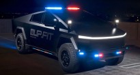 Chiêm ngưỡng bán tải lập dị Tesla Cybertruck trong diện mạo xe cảnh sát
