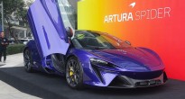 Mục sở thị McLaren Artura Spider hơn 18 tỷ đồng trên phố Việt