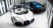 Chiêm ngưỡng cặp đôi siêu xe Bugatti W16 Mistral đầu tiên về tay chủ nhân sau 3 năm ra mắt