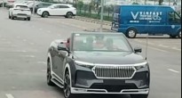 VinFast VF9 bất ngờ lộ diện phiên bản mui trần, có khả năng xuất hiện trong dịp đặc biệt