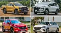 Doanh số giảm rõ rệt trong TOP 10 xe chạy xăng bán chạy nhất tháng 2