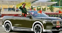 VinFast VF 9 mui trần xuất hiện trang nghiêm trong buổi tổng duyệt đại lễ 50 năm thống nhất đất nước