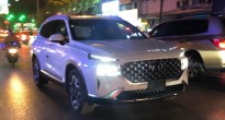 Bắt gặp Hyundai Santa Fe 2021 trên đường phố Hà Nội trước khi được ra mắt