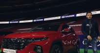 Hyundai tặng một loạt xe Tucson Hybrid cho các cầu thủ Atletico Madrid