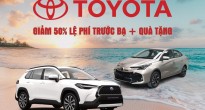 Toyota tung ưu đãi gần 60 triệu đồng dành cho Vios và Corolla Cross