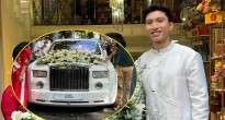 Đoàn Văn Hậu đón cô dâu Doãn Hải My bằng 'siêu xe sang' Rolls-Royce gần 50 tỷ đồng