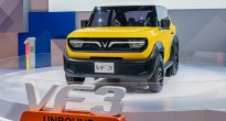 Xe điện mini VinFast VF3 xuất hiện trước 'giờ G' Triển lãm CES 2024