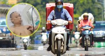 Đi xe máy 2 tiếng về quê giữa trời nắng, nam thanh niên nhập viện trong tình trạng nguy kịch