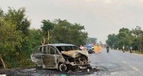 Nguy cơ cháy xe sau tai nạn: Nguyên nhân và cách thoát hiểm an toàn