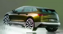 Ô tô điện Skoda Enyaq 2025 hé lộ hình ảnh chính thức trước thềm ra mắt