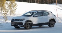 SUV 'giá rẻ' Volkswagen Tera bị bắt gặp khi đang chạy thử, ngang cỡ Raize, Sonet