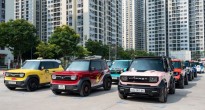 Hàng trăm xe VinFast VF 3 khoe sắc 'đốt cháy' bầu không khí 3 miền