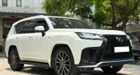 Bất ngờ giá chào bán của xe sang Lexus LX 600 F Sport 2023 chạy lướt 1 năm
