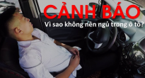 Ngủ trong ô tô: Ba bố con ở Hải Phòng bị ngạt, con gái tử vong