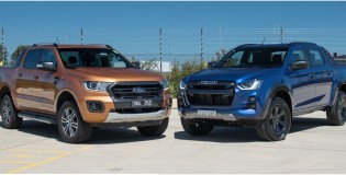 So sánh Ford Ranger và Isuzu D-max: 'Vua' bán tải đụng độ Samurai Nhật