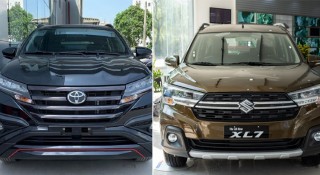 So sánh Toyota Rush và Suzuki XL7