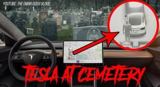Tài xế hoảng hốt khi xe Tesla có thể phát hiện 'ma' tại nghĩa trang