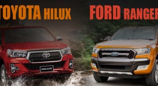 So sánh Ford Ranger và Toyota Hilux: Hàng Nhật liệu có cơ hội “sánh vai” hàng Mỹ?