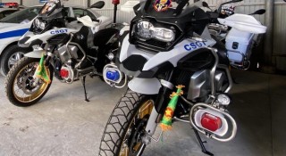'Choáng' với dàn xe môtô được trang bị cho CSGT Đồng Tháp