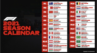 Mùa giải F1 2021 chính thức công bố lịch, chặng Việt Nam chưa thấy tên