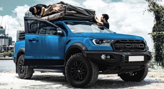 Dân chơi Cầu Rồng chi hẳn nửa tỷ đồng để nâng cấp Ford Ranger Raptor