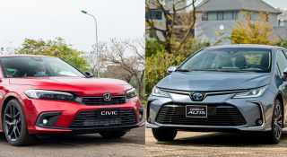 3 lý do quyết định nên mua Honda Civic 2022 thay vì Toyota Corolla Altis 2022