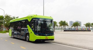 VinBus thông báo bổ sung tuyến xe buýt điện Khu đô thị Vinhomes Ocean Park - Sân bay Nội Bài