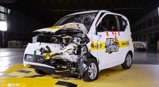 Những kết quả kiểm nghiệm an toàn trên thực tế của ô tô điện mini Wuling Hongguang Mini EV sắp ra mắt