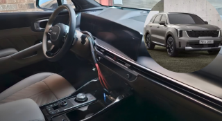 Kia Sorento 2024 hé lộ nội thất thực tế: Nâng cấp như xe sang, thêm trang bị so kè Hyundai SantaFe