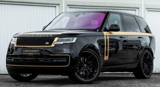 Chiêm ngưỡng Range Rover mạ vàng độc nhất vô nhị trên Thế giới