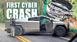 Vừa ra mắt không lâu, Tesla Cybertruck đã gặp tai nạn nghiêm trọng ngay trên đường công cộng