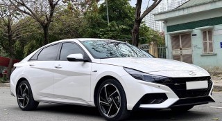 Hyundai Elantra N Line 2023 vừa chạy 1.800 km đã vội vàng lên thị trường xe cũ
