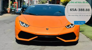 Đại gia Cần Thơ chơi lớn khi vừa tậu Lamborghini Huracan vừa đấu giá biển số VIP 'tứ quý 8'