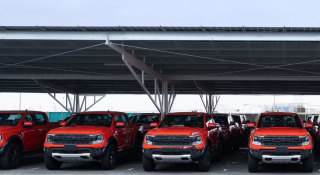 Ford biến bãi đỗ xe thành máy phát điện năng lượng mặt trời