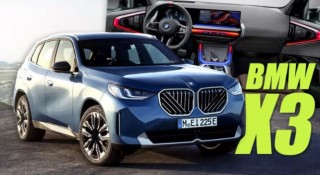 BMW X3 2025 chính thức lộ diện: Bổ sung trang bị hybrid, thiết kế màn hình cong như 'đàn anh'