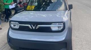 VinFast VF3 bất ngờ xuất hiện trên phố để chạy dịch vụ 'xe taxi'
