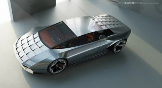 Huyền thoại Lamborghini Bravo được tái sinh qua bàn tay của Marco Maltese