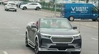 VinFast VF9 bất ngờ lộ diện phiên bản mui trần, có khả năng xuất hiện trong dịp đặc biệt