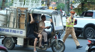 Siết chặt xử lý xe 3, 4 bánh tự chế, xe công nông trên toàn quốc