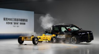 Hãng xe Trung Quốc Lynk & Co phát sóng trực tiếp 'thử nghiệm đánh giá an toàn' trên sóng truyền hình quê nhà