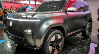 MG Cyber X: SUV điện concept với thiết kế đậm chất Land Rover Defender