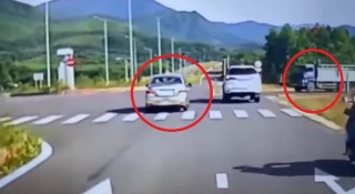 Xe tập lái va chạm ô tô tải tại giao lộ: Ai đúng ai sai?
