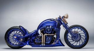 Chiêm ngưỡng Harley-Davidson Blue Edition đẹp bậc nhất thế giới, trị giá hơn 2 triệu USD