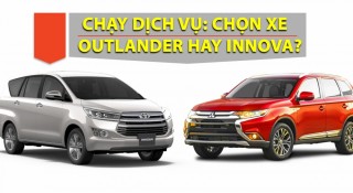 So sánh Toyota Innova và Mitsubishi Outlander: Chọn MPV hay CUV?