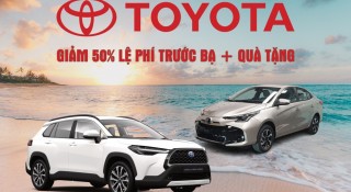 Toyota tung ưu đãi gần 60 triệu đồng dành cho Vios và Corolla Cross