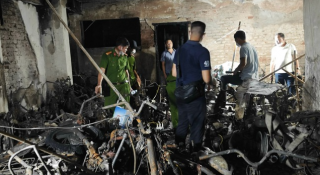 'Chập điện xe máy' là nguyên nhân gây ra vụ cháy chung cư mini tại Hà Nội