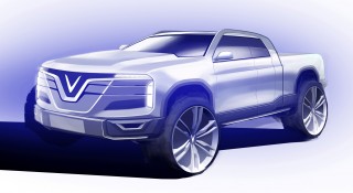 Bán tải điện VinFast sẽ được giới thiệu vào tháng sau, cùng cỡ với Ford Ranger?