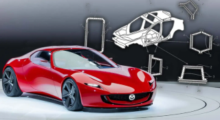 Xe của Mazda trong tương lai có thể nhẹ và chắc chắn hơn nhờ điều này